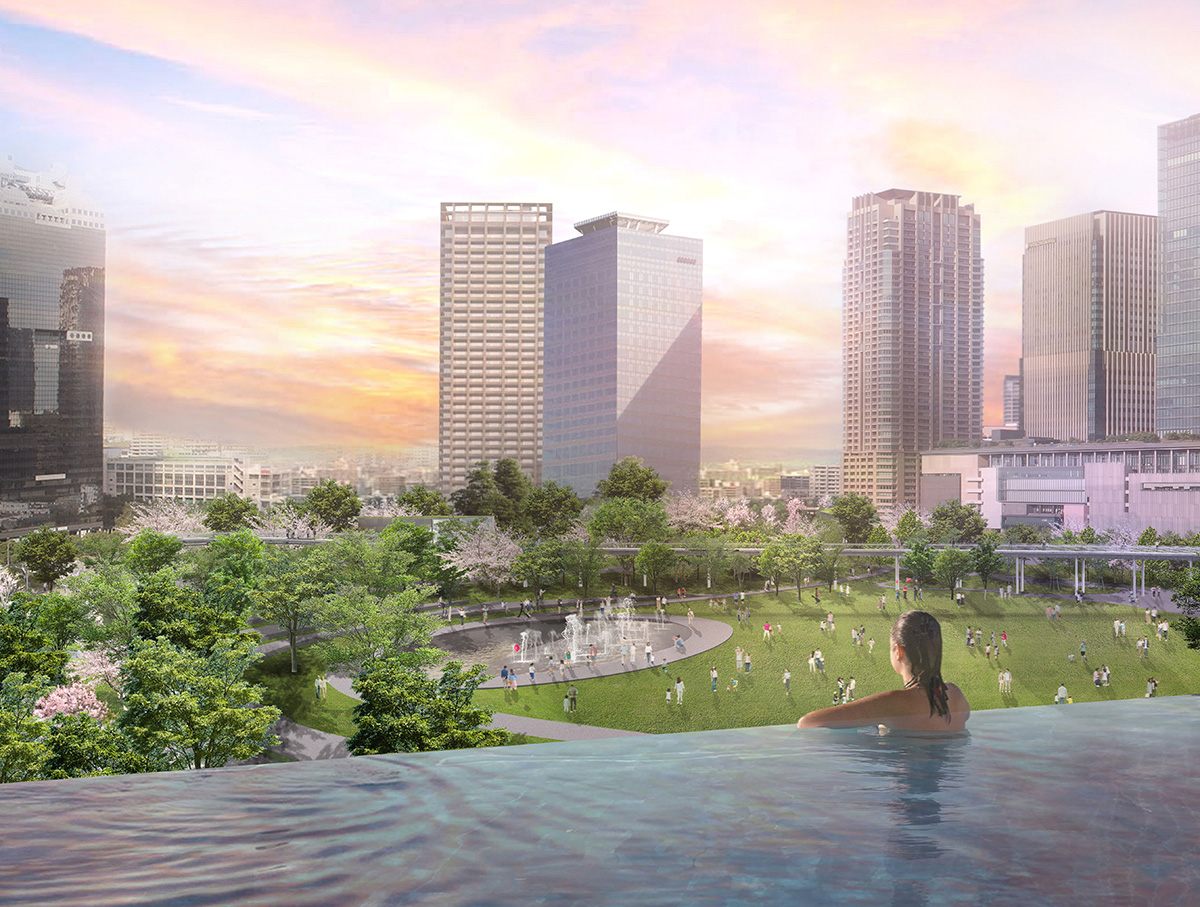 Umekita Onsen Ren Wellbeing Park