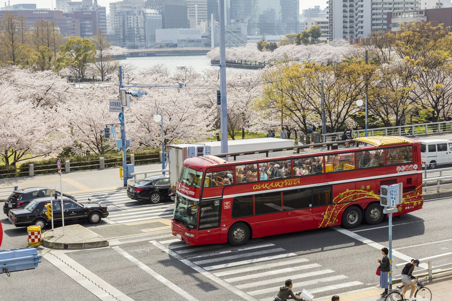 大阪市內定期觀光巴士OSAKA SKY VISTA